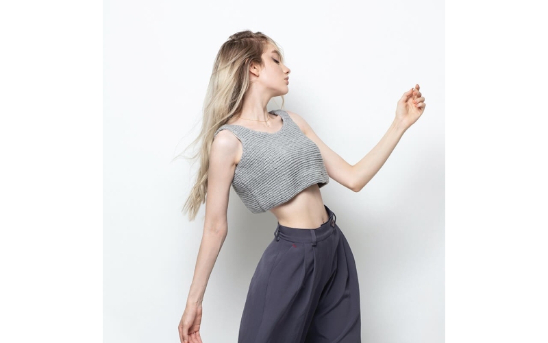 New polo collar dress for summer women's college style aging irregular hem long skirt